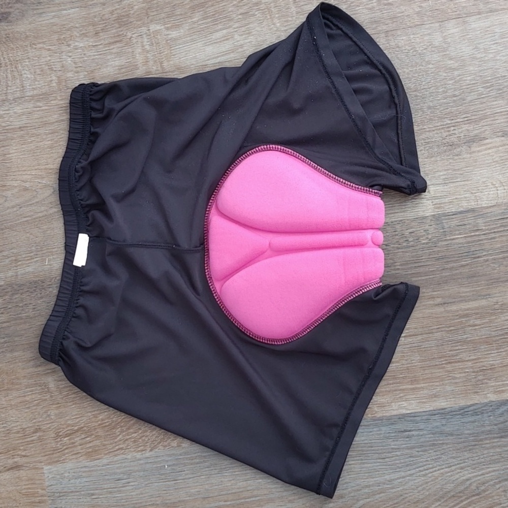Padded bike shorts